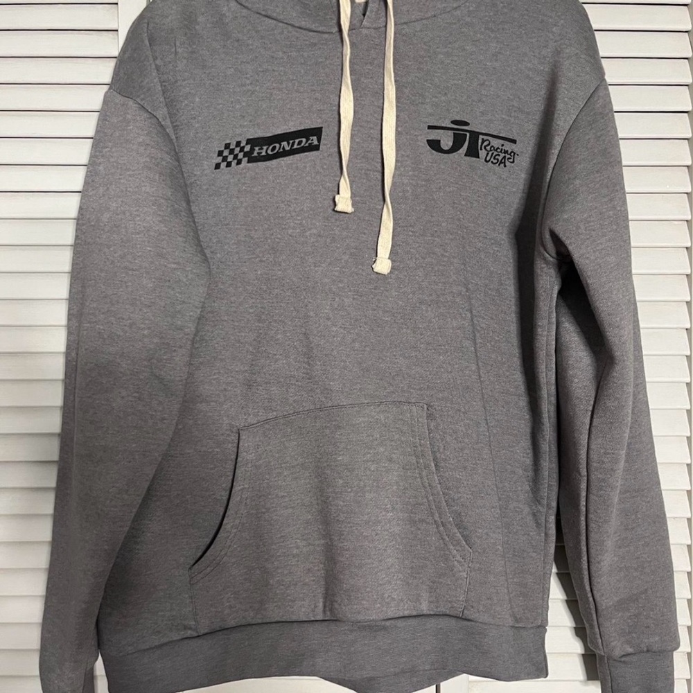 Honda Racing Gray Men's Hoodie